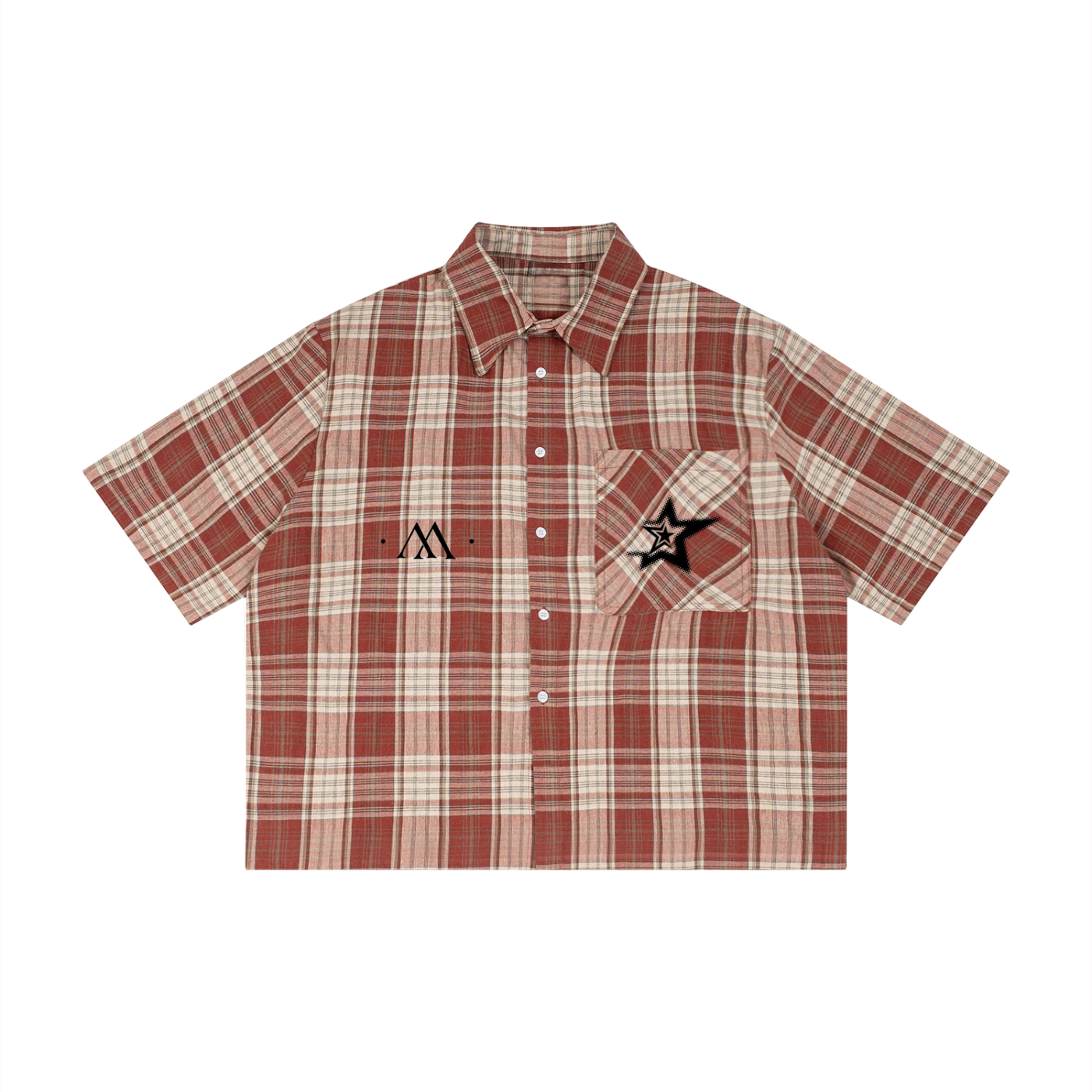 Evolve Boxy Cropped Flannel - Desert